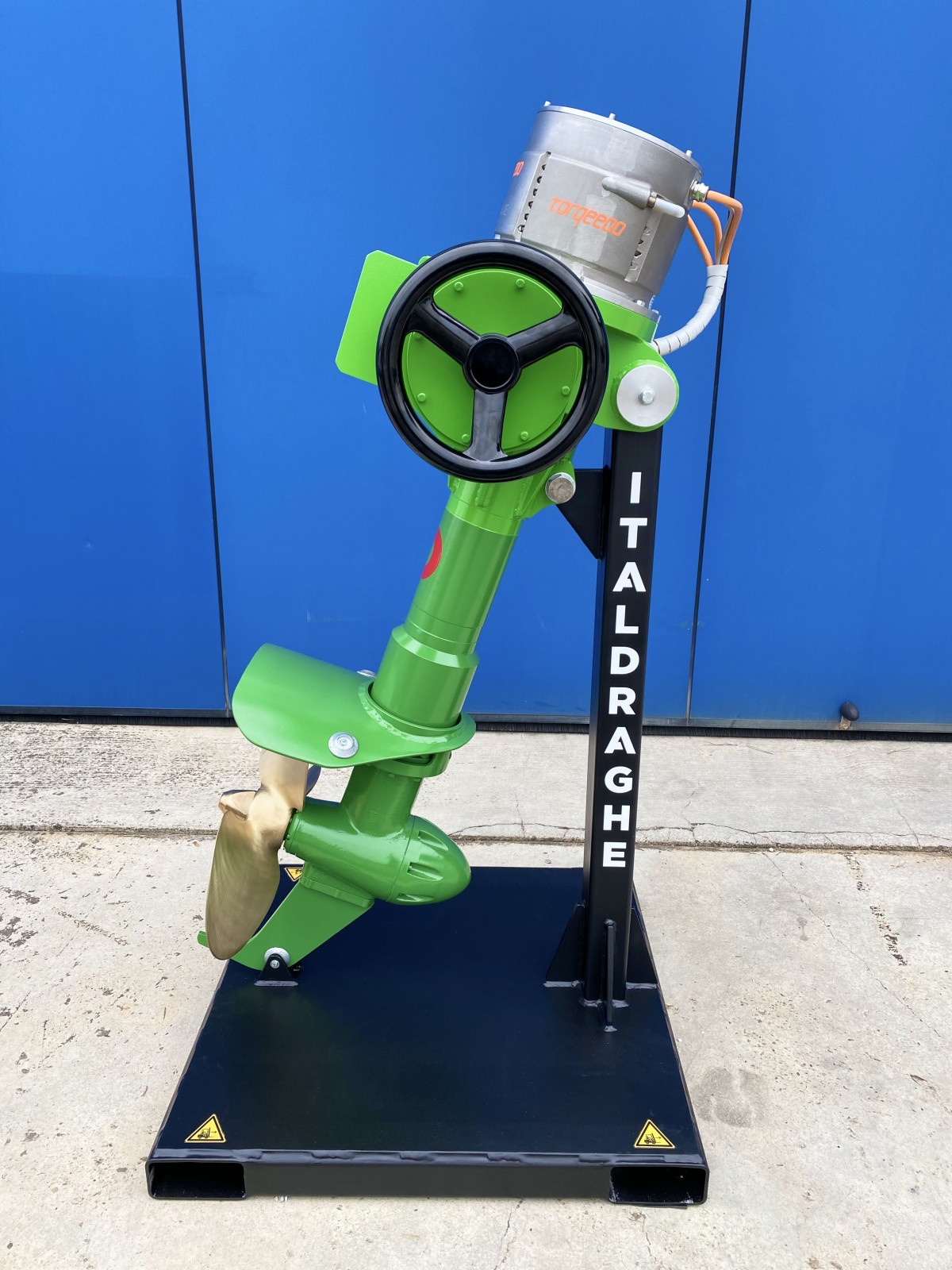 Electrical rudder propeller – Italdraghe