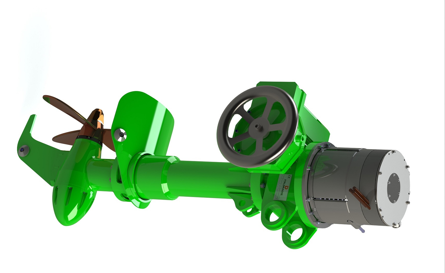 Electrical rudder propeller – Italdraghe